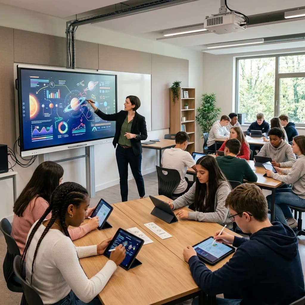 Role of Technology &amp; Digital Classrooms in Modern CBSE Schools