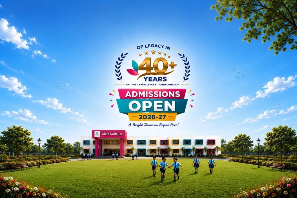 CMR School admissions open 2026-27 — 40+ years of legacy