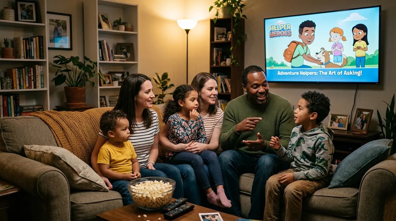 Leveraging Cartoons for Parental Behavioral Transformation in Early Childhood Education